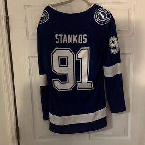 Fanatics Blue and White Lightning Jersey